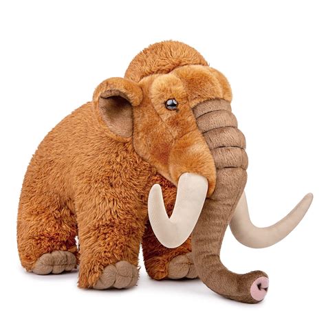 stuffed animal mammoth|woolly mammoth toy.